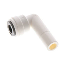 1/4'' x 3/8'' 90deg Elbow Push-in Fitting with Plug-in POM EPDM [10 Pieces]