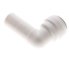 3/8'' x 1/2'' 90deg Elbow Push-in Fitting with Plug-in POM EPDM [5 Pieces]