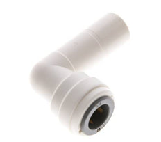 3/8'' x 1/2'' 90deg Elbow Push-in Fitting with Plug-in POM EPDM [5 Pieces]
