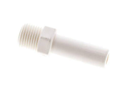 5/16'' x 1/8'' NPT Plug-in Fitting with Male Threads POM EPDM [10 Pieces]