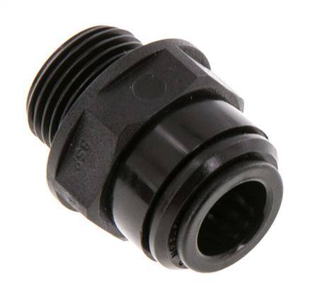 10mm x G3/8'' Push-in Fitting with Male Threads POM NBR [2 Pieces]