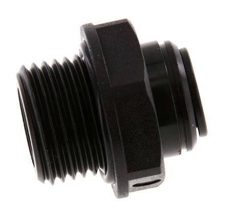 10mm x G1/2'' Push-in Fitting with Male Threads POM NBR [2 Pieces]