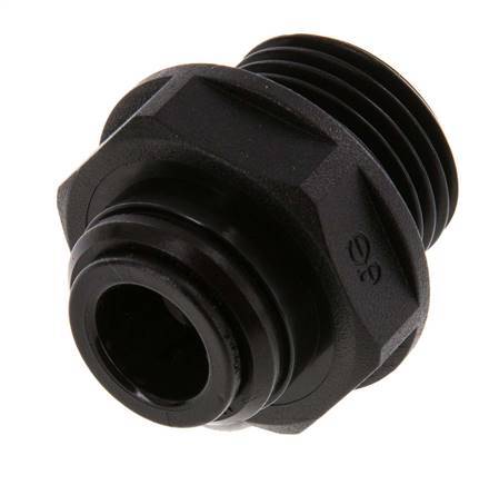 10mm x G1/2'' Push-in Fitting with Male Threads POM NBR [2 Pieces]