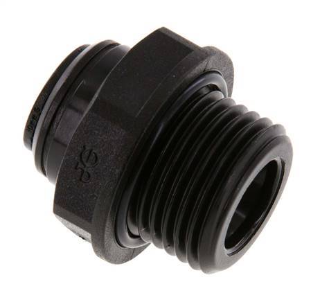 10mm x G1/2'' Push-in Fitting with Male Threads POM NBR [2 Pieces]