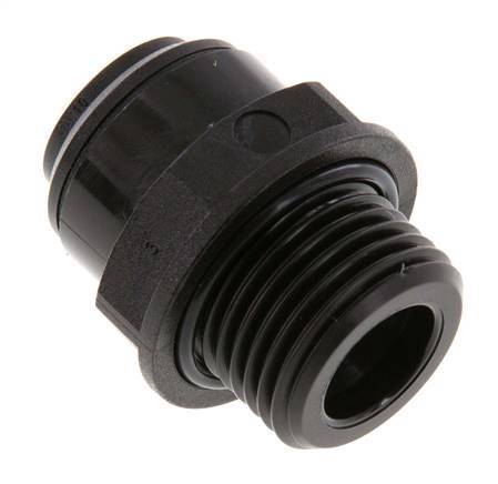 12mm x G1/2'' Push-in Fitting with Male Threads POM NBR [2 Pieces]