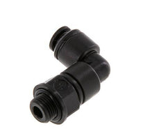 5mm x G1/8'' 90deg Elbow Push-in Fitting with Male Threads POM NBR Rotatable [2 Pieces]