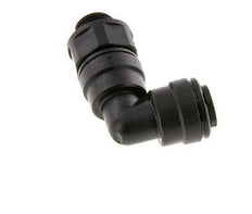 6mm x G1/8'' 90deg Elbow Push-in Fitting with Male Threads POM NBR Rotatable [2 Pieces]