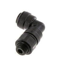 6mm x G1/8'' 90deg Elbow Push-in Fitting with Male Threads POM NBR Rotatable [2 Pieces]