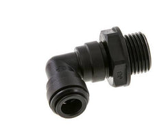 10mm x G1/2'' 90deg Elbow Push-in Fitting with Male Threads POM NBR Rotatable