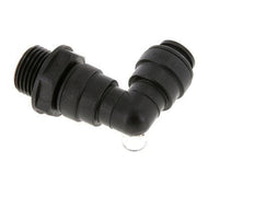12mm x G1/2'' 90deg Elbow Push-in Fitting with Male Threads POM NBR Rotatable