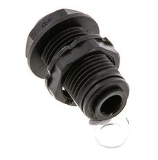 6mm Push-in Fitting POM NBR Bulkhead [2 Pieces]