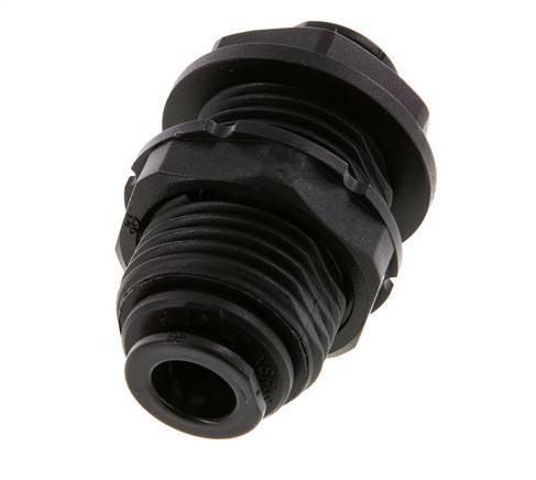 8mm Push-in Fitting POM NBR Bulkhead [2 Pieces]