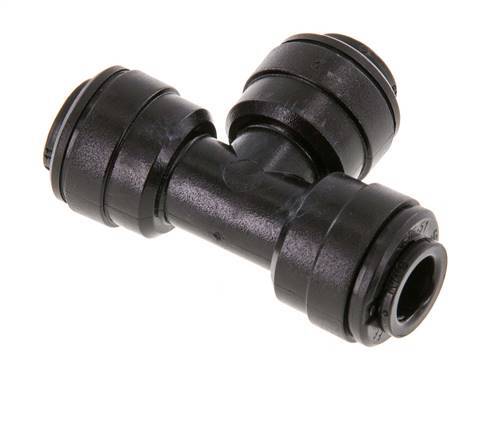 6mm Tee Push-in Fitting POM NBR FDA [2 Pieces]