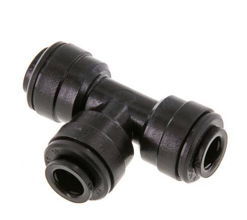 6mm Tee Push-in Fitting POM NBR FDA [2 Pieces]