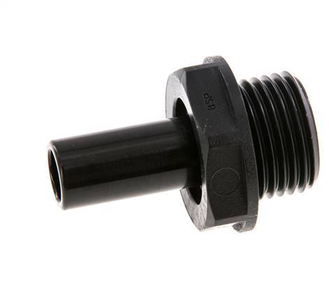 12mm x G1/2'' Plug-in Fitting with Male Threads POM NBR [2 Pieces]