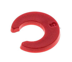 5 mm Collet Locking Clip for Push-in Fittings [20 Pieces]