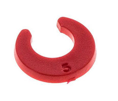 5 mm Collet Locking Clip for Push-in Fittings [20 Pieces]