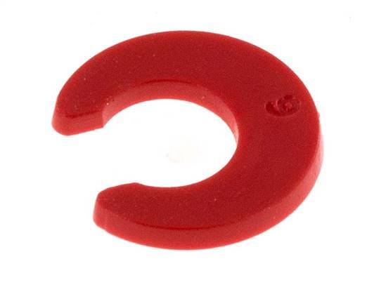 6 mm Collet Locking Clip for Push-in Fittings [20 Pieces]