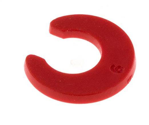 6 mm Collet Locking Clip for Push-in Fittings [20 Pieces]