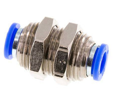 3/8'' Push-in Fitting Brass/PBT NBR Bulkhead