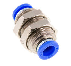 3/8'' Push-in Fitting Brass/PBT NBR Bulkhead