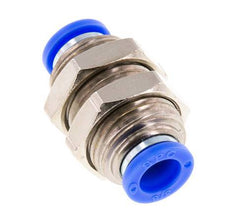 3/8'' Push-in Fitting Brass/PBT NBR Bulkhead