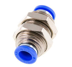 3/8'' Push-in Fitting Brass/PBT NBR Bulkhead