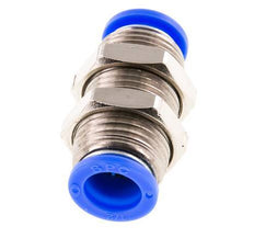 1/2'' Push-in Fitting Brass/PBT NBR Bulkhead