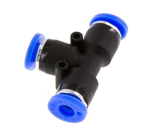 3/16'' Tee Push-in Fitting PBT NBR [2 Pieces]