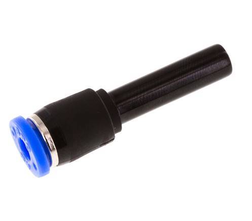 5/32'' x 1/4'' Push-in Fitting with Plug-in PBT NBR [2 Pieces]