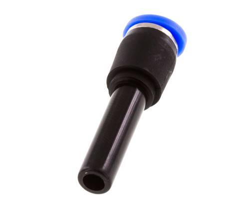 5/32'' x 1/4'' Push-in Fitting with Plug-in PBT NBR [2 Pieces]