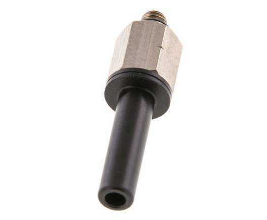 1/4'' x UNF 10-32 Plug-in Fitting Brass/PBT NBR [2 Pieces]
