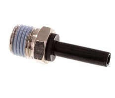 1/4'' x 1/4'' NPT Plug-in Fitting with Male Threads Brass/PBT NBR [2 Pieces]