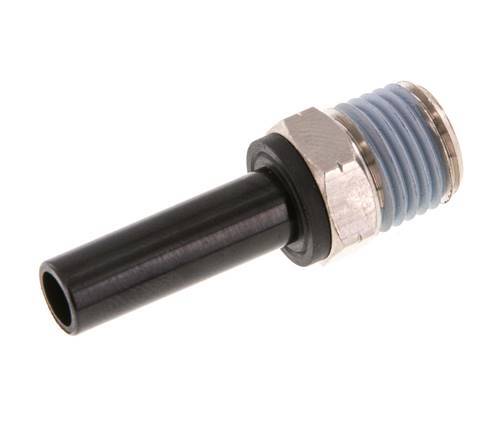 5/16'' x 1/4'' NPT Plug-in Fitting with Male Threads Brass/PBT NBR [2 Pieces]