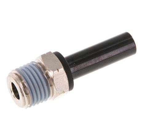 5/16'' x 1/4'' NPT Plug-in Fitting with Male Threads Brass/PBT NBR [2 Pieces]