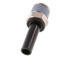 5/16'' x 1/4'' NPT Plug-in Fitting with Male Threads Brass/PBT NBR [2 Pieces]