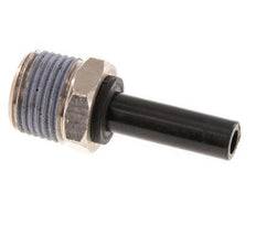 5/16'' x 3/8'' NPT Plug-in Fitting with Male Threads Brass/PBT NBR [2 Pieces]