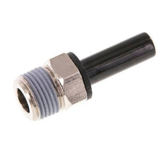 3/8'' x 3/8'' NPT Plug-in Fitting with Male Threads Brass/PBT NBR [2 Pieces]