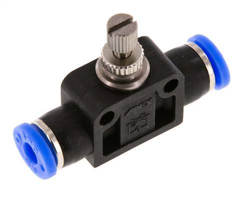 Flow Control Silencer Straight 5/32 inch (3.97 mm) Brass/PBT