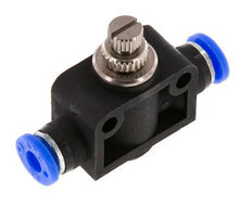 Flow Control Silencer Straight 3/16 inch (4.76 mm) Brass/PBT