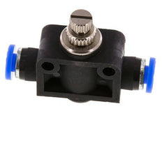 Flow Control Silencer Straight 3/16 inch (4.76 mm) Brass/PBT