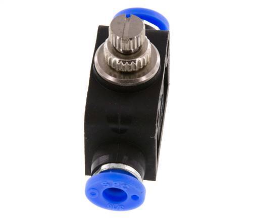 Flow Control Silencer Straight 3/16 inch (4.76 mm) Brass/PBT