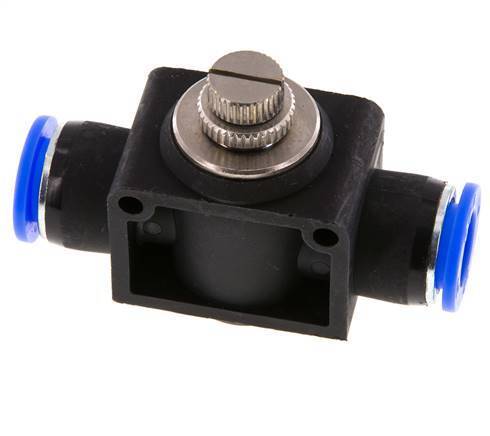 Flow Control Silencer Straight 1/2 inch (12.7 mm) Brass/PBT