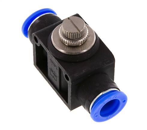 Flow Control Silencer Straight 1/2 inch (12.7 mm) Brass/PBT