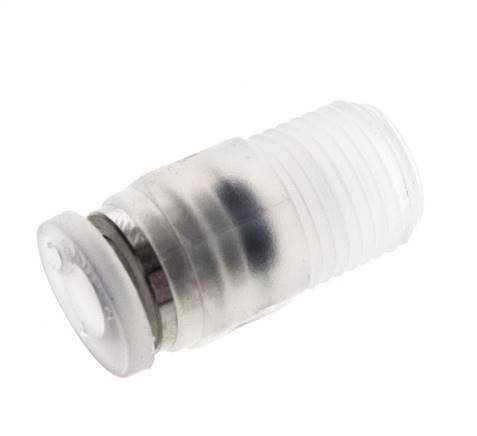 4mm x R1/8'' Push-in Fitting with Male Threads PA EPDM/PTFE
