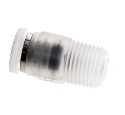 4mm x R1/8'' Push-in Fitting with Male Threads PA EPDM/PTFE