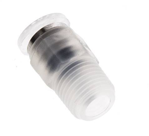 4mm x R1/8'' Push-in Fitting with Male Threads PA EPDM/PTFE