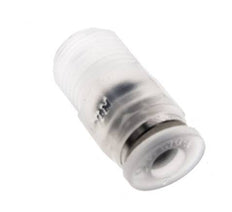 4mm x R1/8'' Push-in Fitting with Male Threads PA EPDM/PTFE