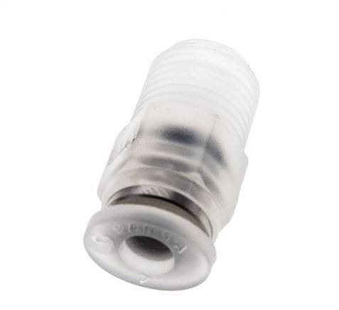 4mm x R1/8'' Push-in Fitting with Male Threads PA EPDM/PTFE