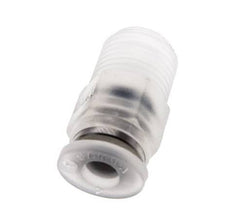 4mm x R1/8'' Push-in Fitting with Male Threads PA EPDM/PTFE